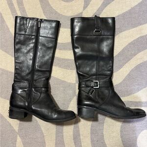 Bandolino Black Leather Boots